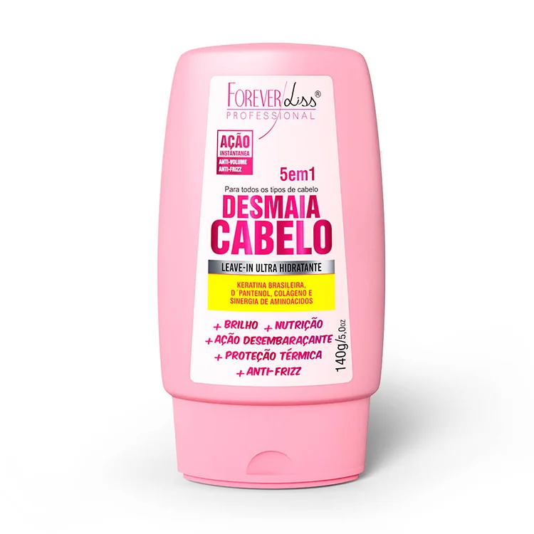 Leave-In Forever Liss Desmaia Cabelo 5 Em 1 140G