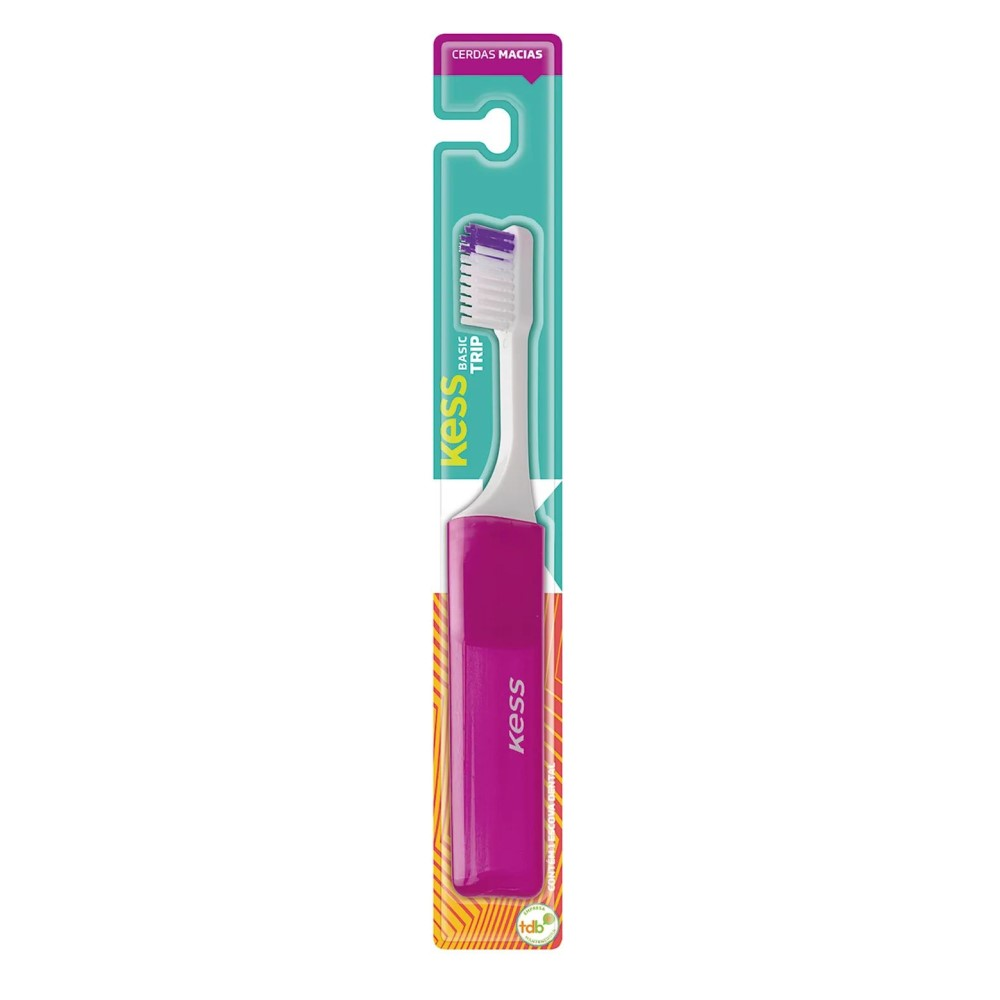 Escova Dental Kess Belliz Macia Viagem Ref. 2563