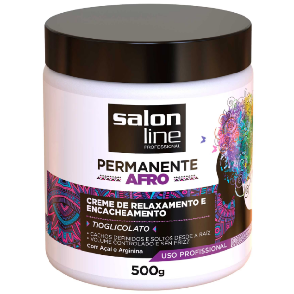 Creme De Relaxamento Salon Line Permanente Afro 500G
