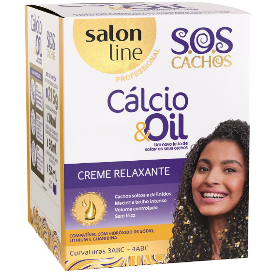 Kit Relaxante Salon Line Calcio&Oil