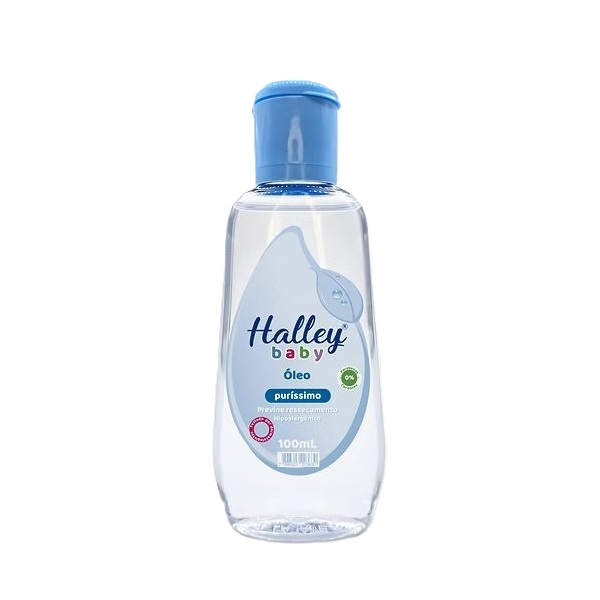 Óleo Infantil Halley Baby Puro Azul 100ml