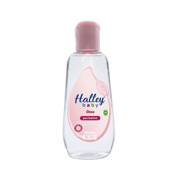 Óleo Infantil Halley Baby Puro Rosa 100ml