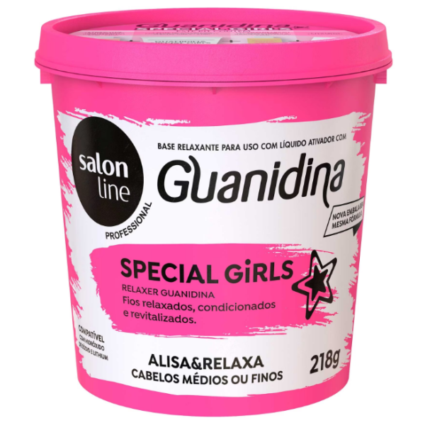 Guanidina Salon Line Special Girls Relaxer 218G