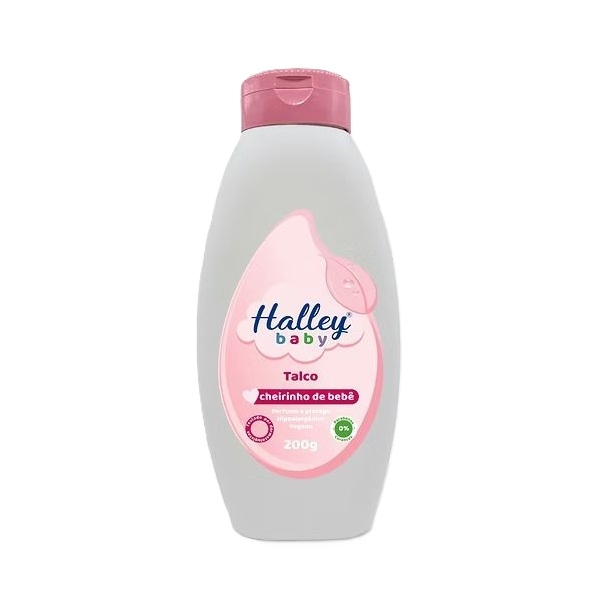 Talco Infantil Halley Baby Rosa