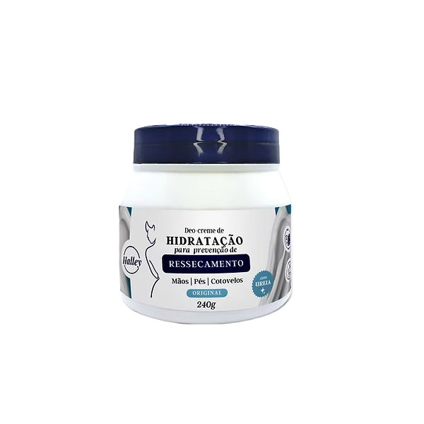 Deo-Creme de Hidratação Halley Prevenção de Ressecamento 240g
