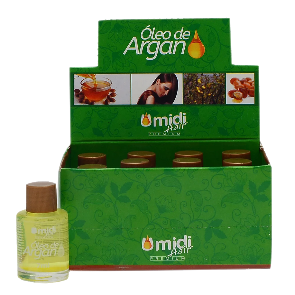 Óleo Capilar Umidi Hair Premium Óleo De Argan 80ml - Display Com 12 Unidades