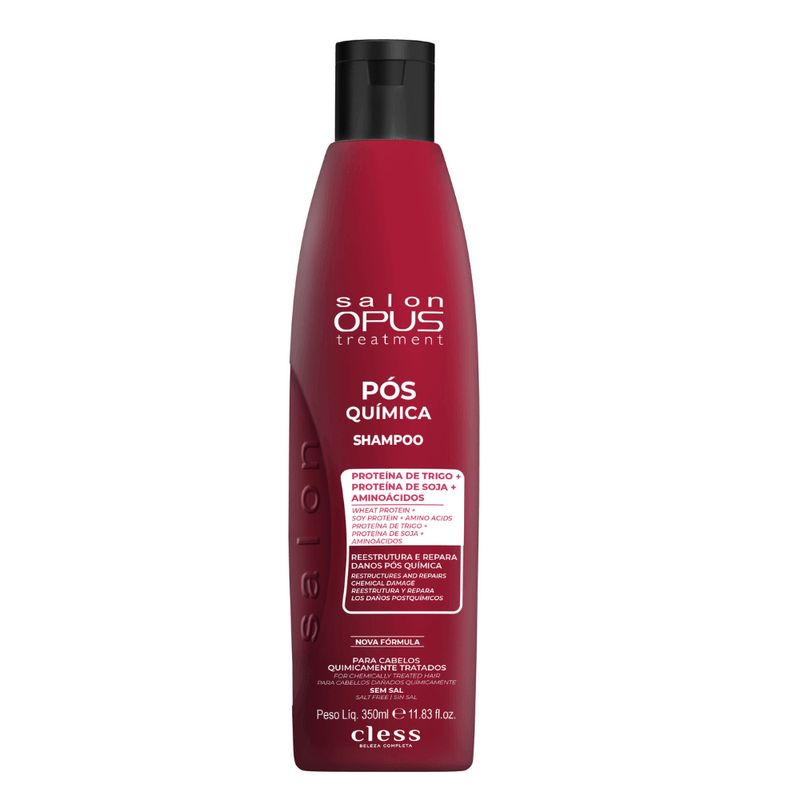 Shampoo Cless Salon Opus Pós Quimica 350ml