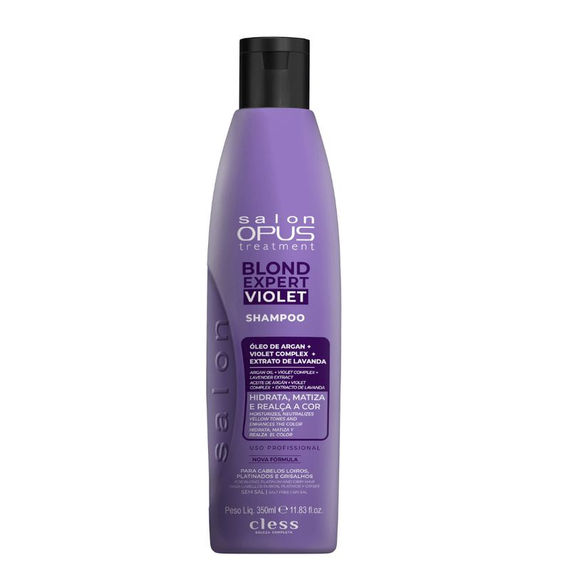 Shampoo Cless Salon Opus Expert Violet 350ml