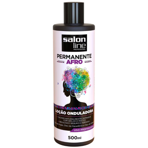 Loção Onduladora Salon Line Permanente Afro 500ml