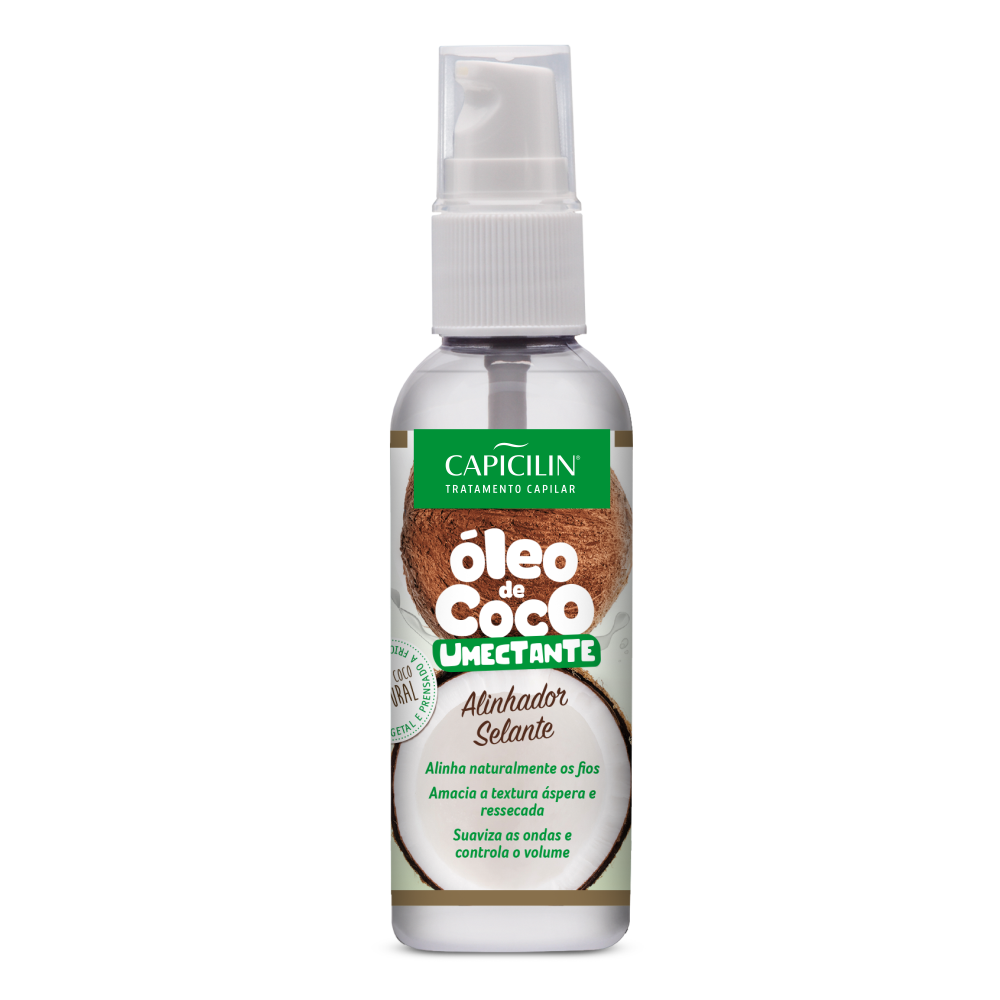 Alinhador Selante Capicilin Alinhador de Fios Óleo de Coco 55ml