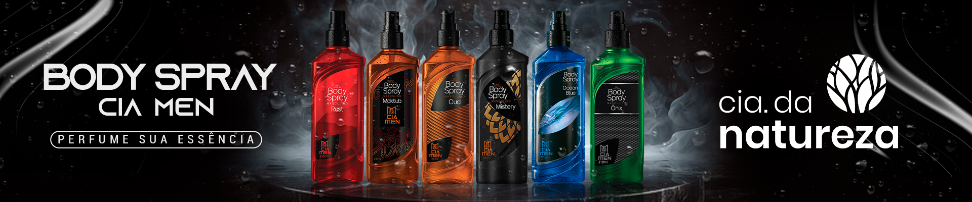 Cia da Natureza Body Splash Men