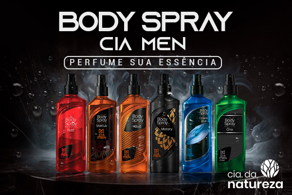 Cia da Natureza Body Splash Men
