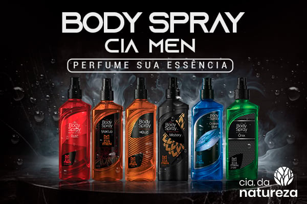 Cia da Natureza Body Splash Men
